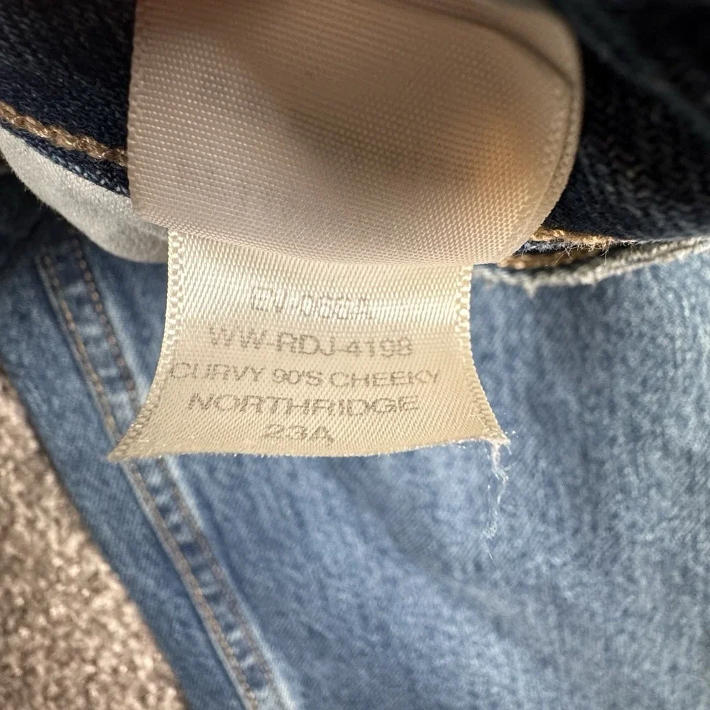 NWT Everlane The Curvy '90s Cheeky Jean High Waist Straight Leg Size 23 Regular - Picture 7 of 12